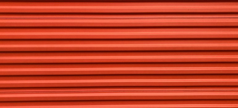 5 Hidden Costs of Moving in Cincinnati 2 An orange metal door