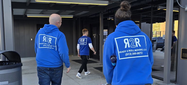 Local Movers 1 ready 2 roll local movers Cincinnati team during a relocation