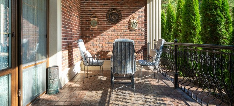 How To Unpack After Moving To Milford Ohio 3 a calm balcon