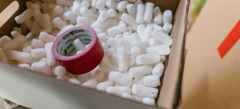 How To Unpack After Moving To Milford Ohio 4 a box with packing supplies