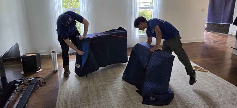 Ready 2 Roll Moving Partners with Loveland Life Food Pantry 2 two movers from ready 2 roll moving ohio moving team