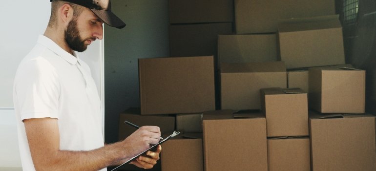 What’s The Average Cost Of Moving To Another State? 1 a mover making a list