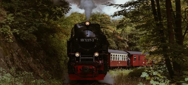 Family-Friendly Things to Do in Lebanon Ohio 1 Riding on vintage road rail, one of the most fun things to do in Lebanon Ohio.