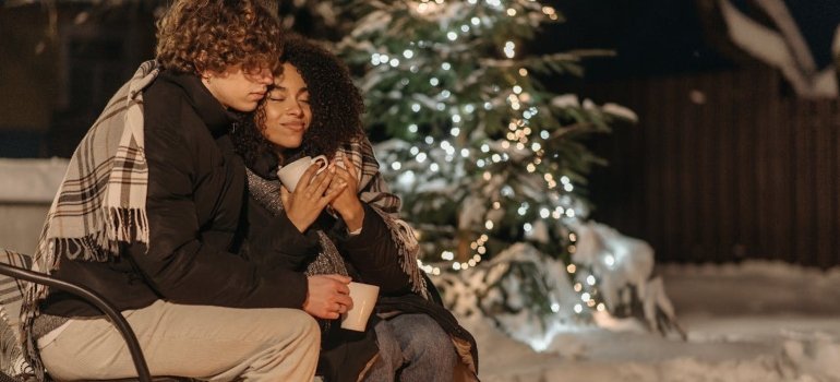 Best Getaways in Ohio for Every Season 4 a romantic winter scene representing the best time for a weekend vacation in Ohio