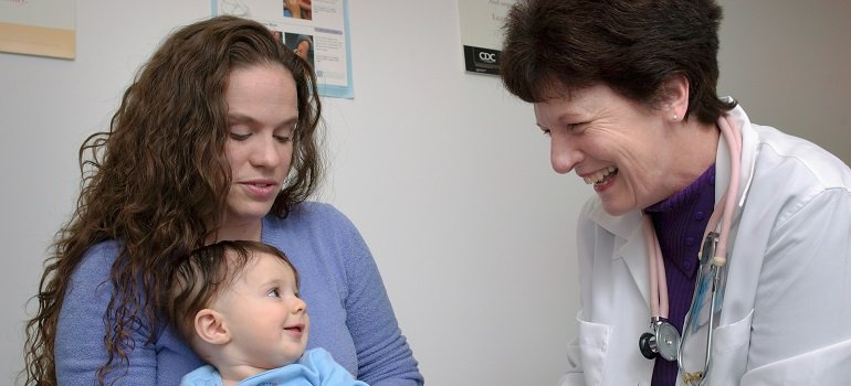 Top Reasons Families Are Choosing to Relocate to Morrow Ohio 3 a nurse providing good healthcare, one of the main reasons families are choosing to relocate to Morrow Ohio