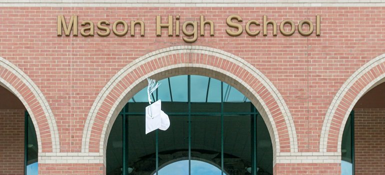 Ultimate Guide to Moving to Mason OH 2 Mason High School building near new neighborhood