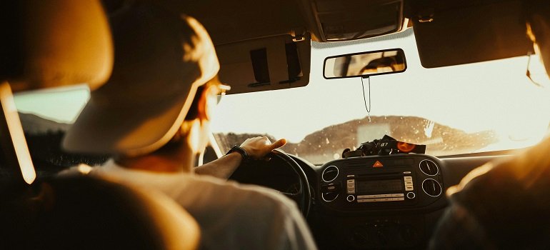 Best neighborhoods in West Chester for commuters 2 Young driver exploring neighborhoods in West Chester for commuters