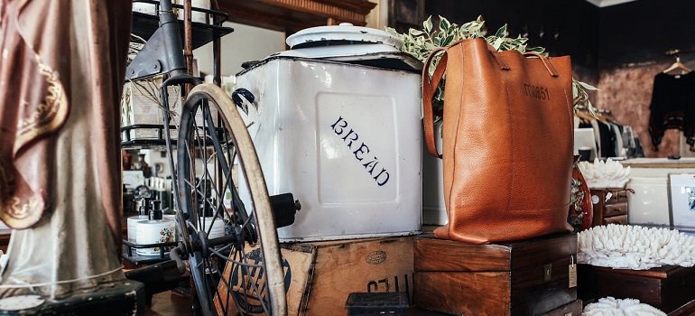 Tackling hoarding before a move 1 a shelf of a person who is hoarding before a move